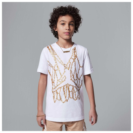Jordan Παιδική κοντομάνικη μπλούζα Jumpman Chain Tee